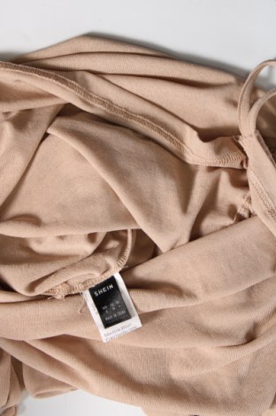 Γυναικεία μπλούζα SHEIN, Μέγεθος S, Χρώμα  Μπέζ, Τιμή 3,41 €
