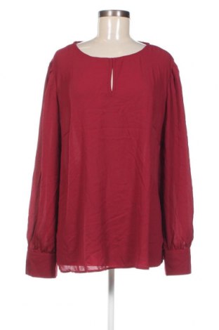 Дамска блуза SHEIN, Размер 4XL, Цвят Червен, Цена 10,83 лв.