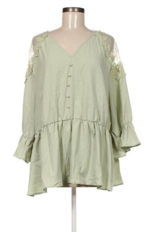 Damen Shirt SHEIN, Größe 4XL, Farbe Grün, Preis € 12,03