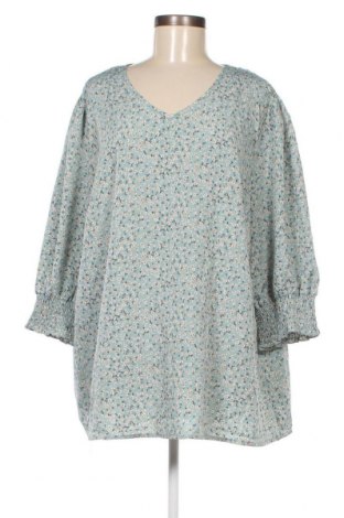 Дамска блуза SHEIN, Размер 3XL, Цвят Зелен, Цена 13,49 лв.