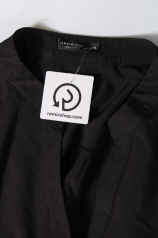 Damen Shirt SHEIN, Größe 5XL, Farbe Schwarz, Preis 13,22 €