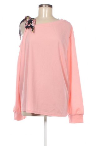 Дамска блуза SHEIN, Размер 4XL, Цвят Розов, Цена 16,34 лв.
