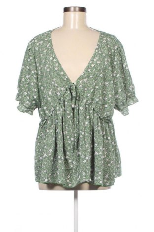Дамска блуза SHEIN, Размер 3XL, Цвят Зелен, Цена 7,79 лв.