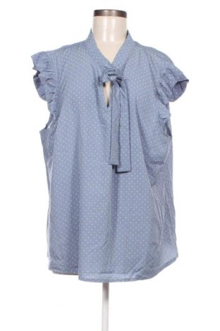 Damen Shirt SHEIN, Größe 4XL, Farbe Blau, Preis 12,16 €