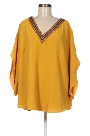 Damen Shirt SHEIN, Größe 3XL, Farbe Gelb, Preis 12,56 €