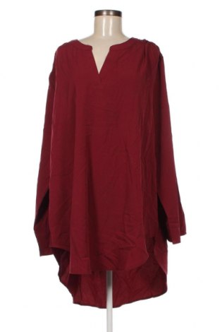 Дамска блуза SHEIN, Размер 4XL, Цвят Червен, Цена 19,00 лв.