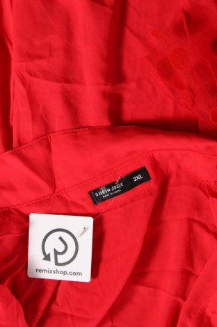 Damen Shirt SHEIN, Größe 3XL, Farbe Rot, Preis 13,22 €