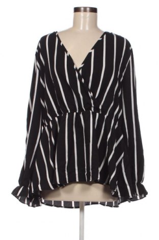 Дамска блуза SHEIN, Размер 3XL, Цвят Черен, Цена 13,30 лв.