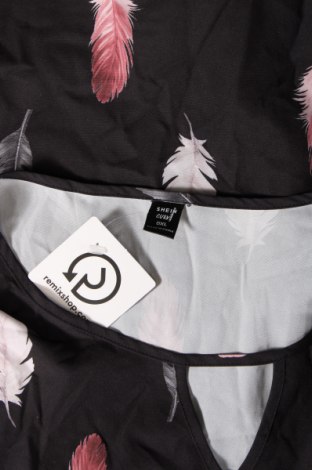 Γυναικεία μπλούζα SHEIN, Μέγεθος XL, Χρώμα Μαύρο, Τιμή 3,53 €