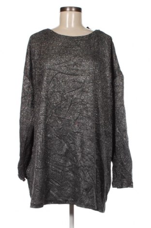 Γυναικεία μπλούζα SHEIN, Μέγεθος 4XL, Χρώμα Ασημί, Τιμή 4,80 €