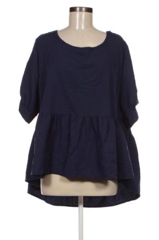 Γυναικεία μπλούζα SHEIN, Μέγεθος 4XL, Χρώμα Μπλέ, Τιμή 9,87 €