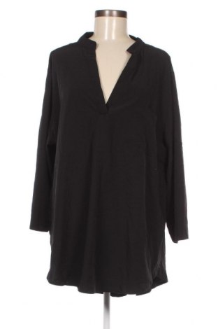 Дамска блуза SHEIN, Размер 5XL, Цвят Черен, Цена 18,43 лв.