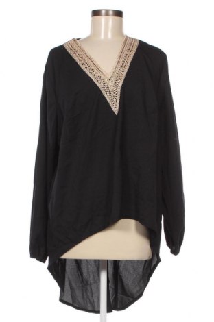 Дамска блуза SHEIN, Размер XXL, Цвят Черен, Цена 13,11 лв.