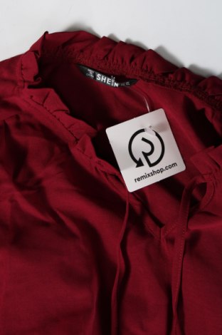 Дамска блуза SHEIN, Размер XXL, Цвят Червен, Цена 13,68 лв.
