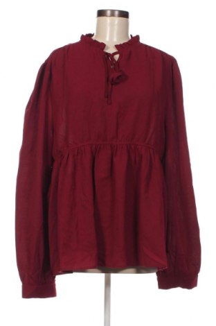 Дамска блуза SHEIN, Размер XXL, Цвят Червен, Цена 6,65 лв.