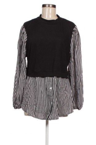 Γυναικεία μπλούζα SHEIN, Μέγεθος XXL, Χρώμα Μαύρο, Τιμή 11,40 €