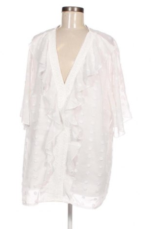 Γυναικεία μπλούζα SHEIN, Μέγεθος 4XL, Χρώμα Λευκό, Τιμή 10,81 €