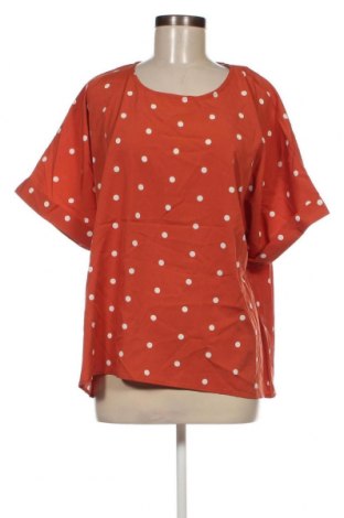 Γυναικεία μπλούζα SHEIN, Μέγεθος 3XL, Χρώμα Πορτοκαλί, Τιμή 4,35 €