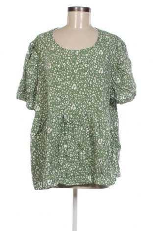 Γυναικεία μπλούζα SHEIN, Μέγεθος 3XL, Χρώμα Πράσινο, Τιμή 5,64 €