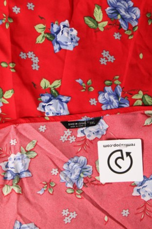 Дамска блуза SHEIN, Размер 3XL, Цвят Червен, Цена 19,00 лв.