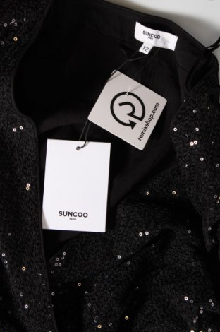 Γυναικεία μπλούζα SUNCOO, Μέγεθος M, Χρώμα Μαύρο, Τιμή 19,98 €