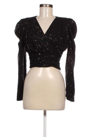 Дамска блуза SUNCOO, Размер S, Цвят Черен, Цена 31,62 лв.