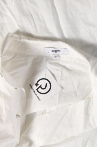 Γυναικεία μπλούζα SUNCOO, Μέγεθος S, Χρώμα Λευκό, Τιμή 19,45 €