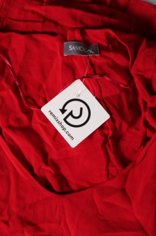 Γυναικεία μπλούζα Samoon, Μέγεθος L, Χρώμα Κόκκινο, Τιμή 3,71 €