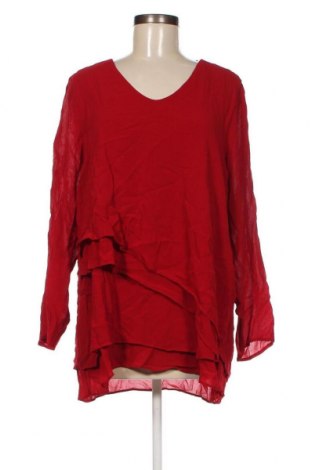 Damen Shirt Samoon, Größe L, Farbe Rot, Preis 4,18 €