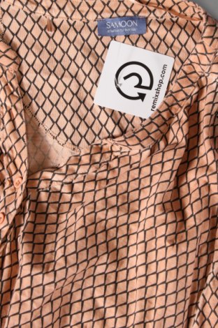 Γυναικεία μπλούζα Samoon, Μέγεθος 3XL, Χρώμα  Μπέζ, Τιμή 13,22 €