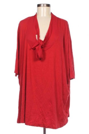 Damen Shirt Selection By Ulla Popken, Größe 4XL, Farbe Rot, Preis 15,87 €