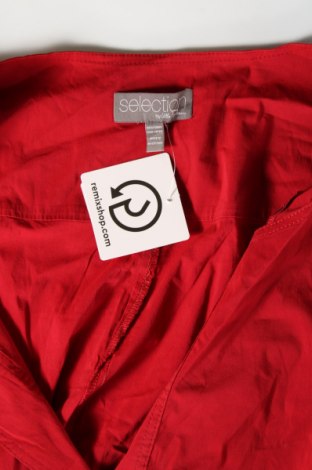 Дамска блуза Selection By Ulla Popken, Размер XXL, Цвят Червен, Цена 22,08 лв.