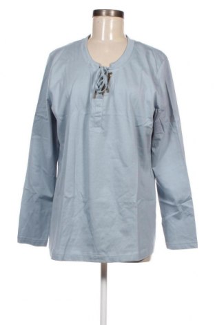 Дамска блуза Sheego, Размер XL, Цвят Син, Цена 16,56 лв.