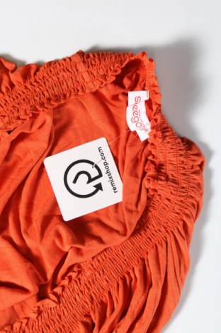 Γυναικεία μπλούζα Sheego, Μέγεθος 5XL, Χρώμα Πορτοκαλί, Τιμή 14,40 €