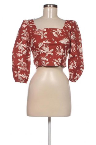 Дамска блуза Sinsay, Размер XXS, Цвят Кафяв, Цена 9,80 лв.