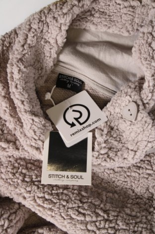 Γυναικεία μπλούζα Stitch & Soul, Μέγεθος M, Χρώμα Γκρί, Τιμή 5,59 €