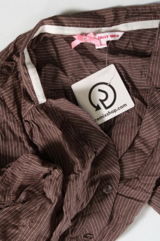 Damen Shirt Tally Weijl, Größe XS, Farbe Braun, Preis 2,76 €