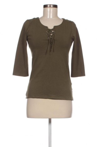 Γυναικεία μπλούζα Tally Weijl, Μέγεθος L, Χρώμα Πράσινο, Τιμή 3,00 €