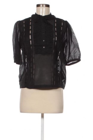 Γυναικεία μπλούζα The Kooples, Μέγεθος S, Χρώμα Μαύρο, Τιμή 85,92 €