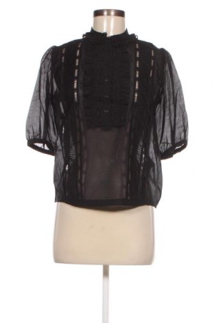 Γυναικεία μπλούζα The Kooples, Μέγεθος S, Χρώμα Μαύρο, Τιμή 43,50 €