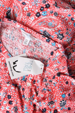 Γυναικεία μπλούζα Time and tru, Μέγεθος 3XL, Χρώμα Πολύχρωμο, Τιμή 11,70 €
