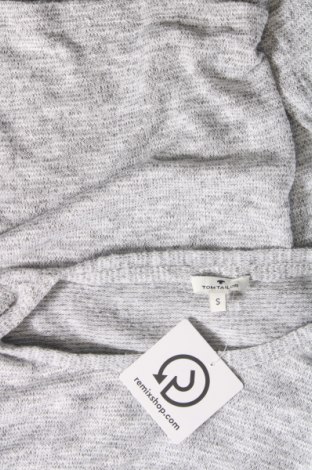 Γυναικεία μπλούζα Tom Tailor, Μέγεθος S, Χρώμα Γκρί, Τιμή 4,90 €