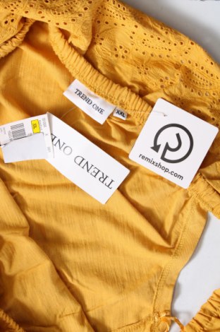 Дамска блуза Trend One, Размер XXL, Цвят Жълт, Цена 15,81 лв.