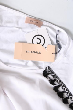 Γυναικεία μπλούζα Triangle By s.Oliver, Μέγεθος XXL, Χρώμα Λευκό, Τιμή 30,73 €