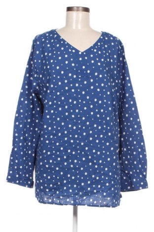 Γυναικεία μπλούζα Ulla Popken, Μέγεθος XXL, Χρώμα Μπλέ, Τιμή 14,85 €