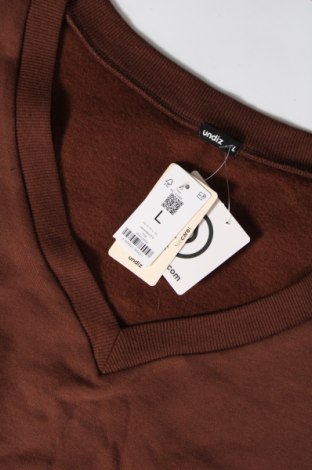Γυναικεία μπλούζα Undiz, Μέγεθος L, Χρώμα Καφέ, Τιμή 5,94 €