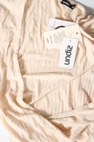 Γυναικεία μπλούζα Undiz, Μέγεθος XS, Χρώμα Εκρού, Τιμή 5,57 €