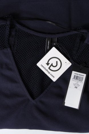 Γυναικεία μπλούζα Vero Moda, Μέγεθος XS, Χρώμα Μπλέ, Τιμή 5,16 €