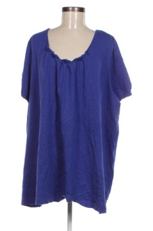 Γυναικεία μπλούζα Woman Within, Μέγεθος 4XL, Χρώμα Μπλέ, Τιμή 11,75 €