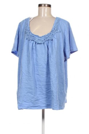 Γυναικεία μπλούζα Woman Within, Μέγεθος 3XL, Χρώμα Μπλέ, Τιμή 10,22 €